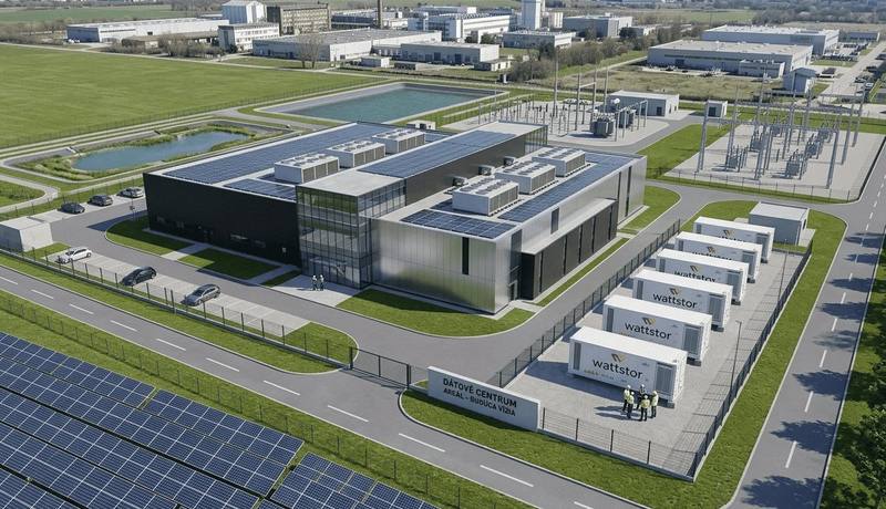 Energy Hub pre dátové centrum v Priemyselnom parku Štúrovo